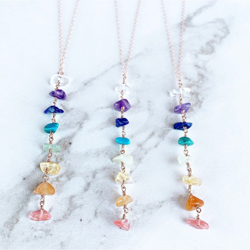 Rainbow Chakra Necklace